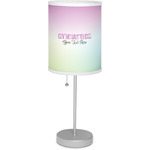 Gymnastics with Name/Text 7" Drum Lamp with Shade Linen (Personalized)