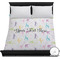 Gymnastics with Name/Text Duvet Cover - Full / Queen (Personalized)