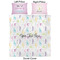 Gymnastics with Name/Text Duvet Cover Set - Queen - Approval