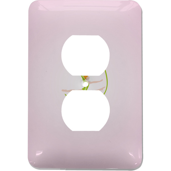 Custom Gymnastics with Name/Text Electric Outlet Plate (Personalized)