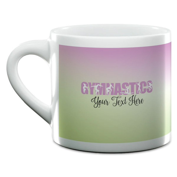 Gymnastics with Name/Text Espresso Cup - 6oz (Double Shot) (MAIN)