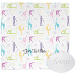 Gymnastics with Name/Text Washcloth (Personalized)