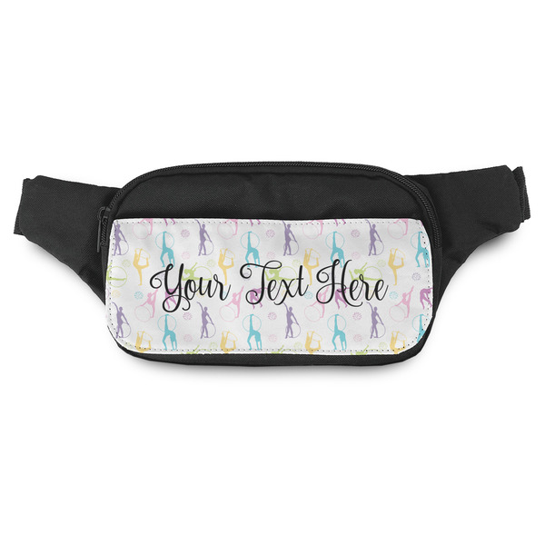 Custom Gymnastics with Name/Text Fanny Pack - Modern Style