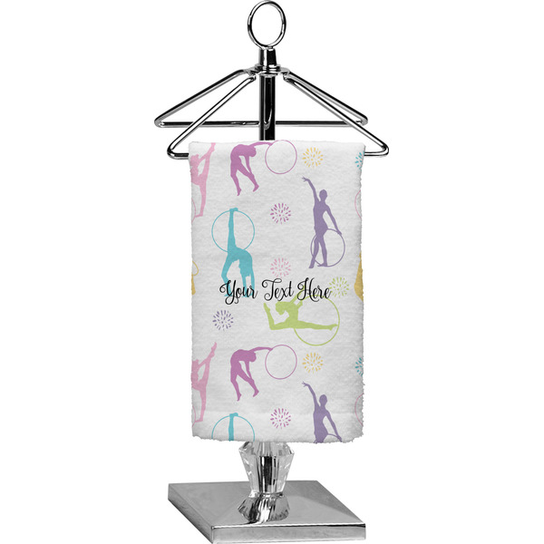 Custom Gymnastics with Name/Text Finger Tip Towel - Full Print (Personalized)