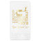 Gymnastics with Name/Text Guest Napkins - Foil Stamped