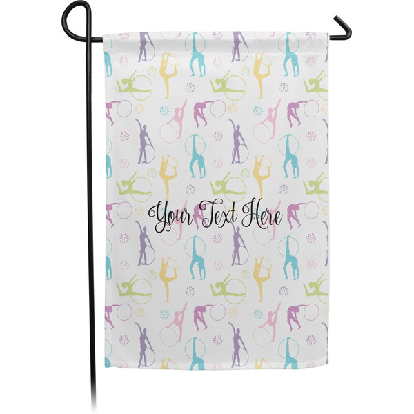 Custom Gymnastics with Name/Text Garden Flag