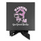 Gymnastics with Name/Text Gift Boxes with Magnetic Lid - Black - Approval