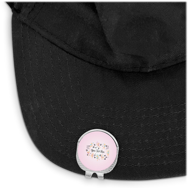 Gymnastics with Name/Text Golf Ball Marker Hat Clip - Main