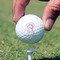 Gymnastics with Name/Text Golf Ball - Non-Branded - Hand