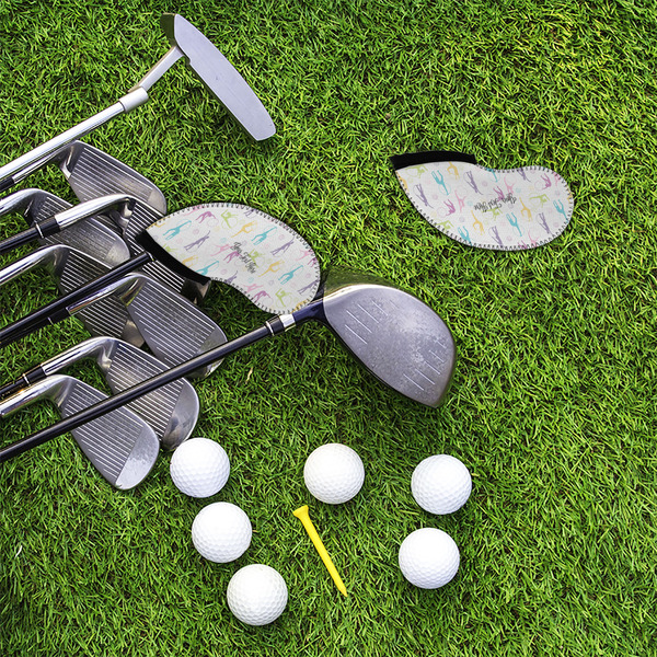 Gymnastics with Name/Text Golf Club Covers - LIFESTYLE