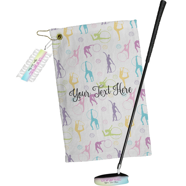Gymnastics with Name/Text Golf Gift Kit (Full Print)