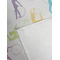 Gymnastics with Name/Text Golf Towel - Detail