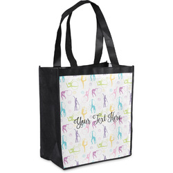 Gymnastics with Name/Text Grocery Bag (Personalized)