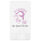 Gymnastics with Name/Text Guest Napkin - Front View