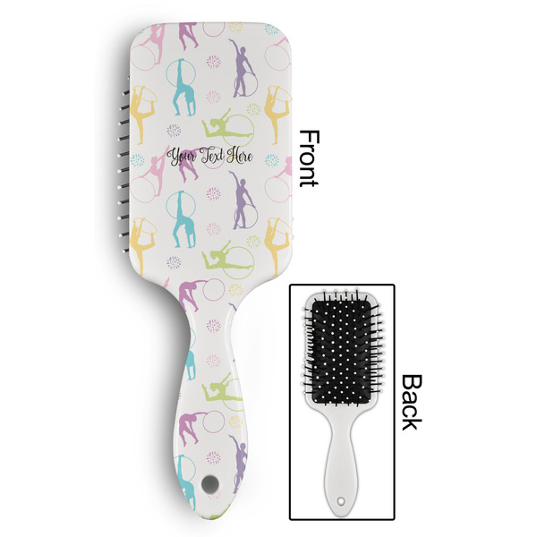 Gymnastics with Name/Text Hair Brush - Approval
