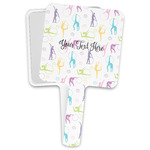 Gymnastics with Name/Text Hand Mirror