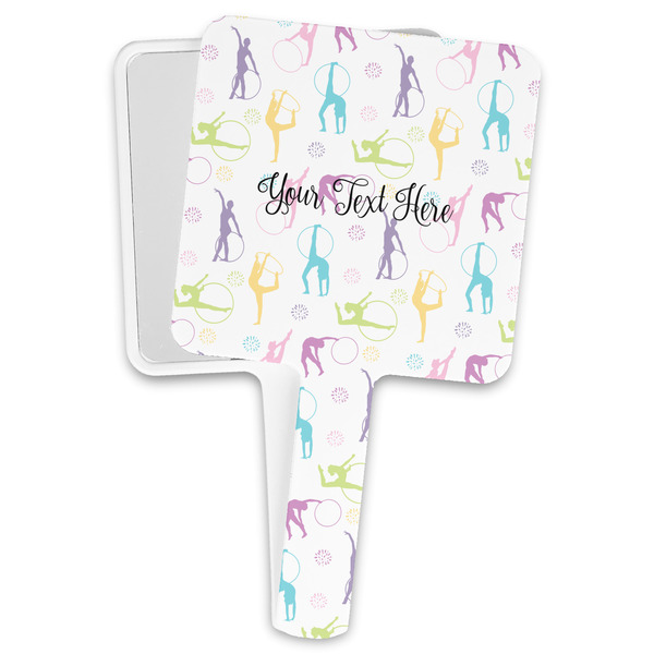 Custom Gymnastics with Name/Text Hand Mirror