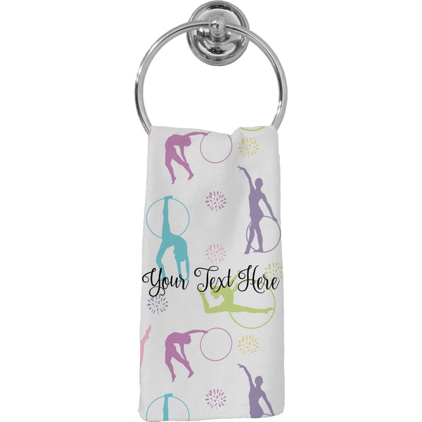 Custom Gymnastics with Name/Text Hand Towel - Full Print (Personalized)
