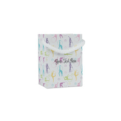 Gymnastics with Name/Text Jewelry Gift Bags