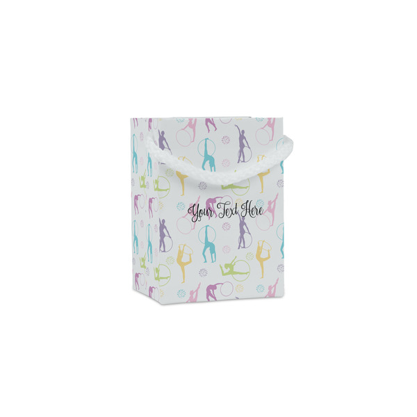Custom Gymnastics with Name/Text Jewelry Gift Bags - Matte