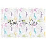 Gymnastics with Name/Text Jigsaw Puzzle - 1000-piece