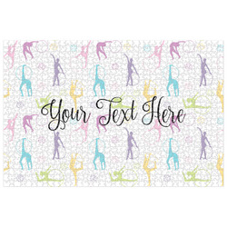 Gymnastics with Name/Text 1014 pc Jigsaw Puzzle