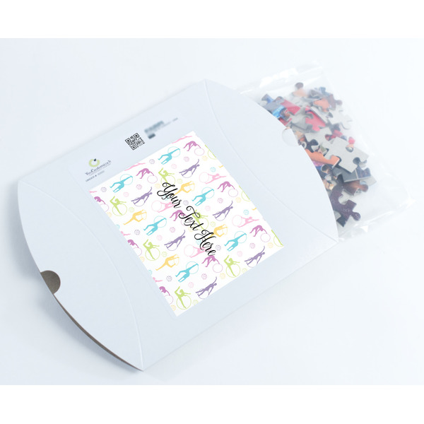 Gymnastics with Name/Text Jigsaw Puzzle 110 Piece - Box