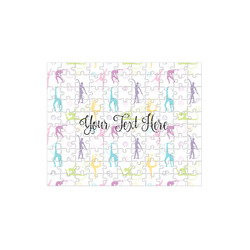 Gymnastics with Name/Text 110 pc Jigsaw Puzzle