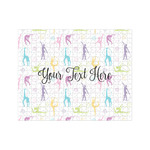 Gymnastics with Name/Text 500 pc Jigsaw Puzzle