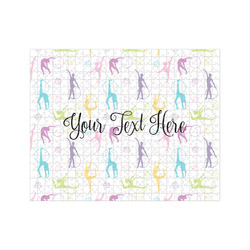 Gymnastics with Name/Text 500 pc Jigsaw Puzzle