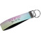 Gymnastics with Name/Text Webbing Keychain FOB with Metal