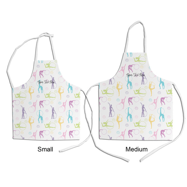 Gymnastics with Name/Text Kid's Aprons - Comparison