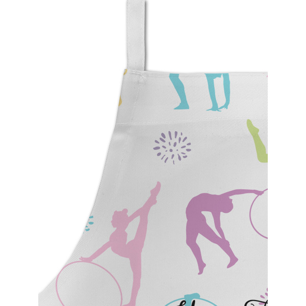 Gymnastics with Name/Text Kid's Aprons - Detail