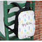 Gymnastics with Name/Text Kids Backpack - In Context