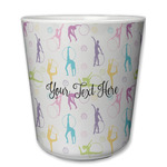 Gymnastics with Name/Text Plastic Tumbler 6oz (Personalized)