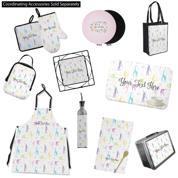 Gymnastics with Name/Text Kitchen Accessories & Decor