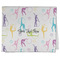 Gymnastics with Name/Text Kitchen Towel - Poly Cotton - Folded Half