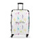 Gymnastics with Name/Text Large Travel Bag - With Handle