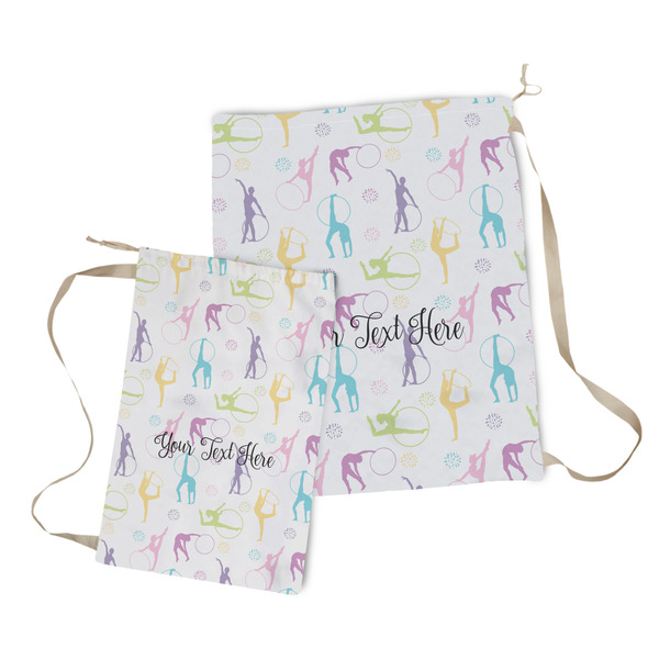 Gymnastics with Name/Text Laundry Bag - Both Bags