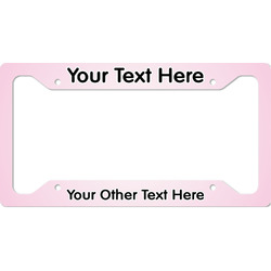 Gymnastics with Name/Text License Plate Frame