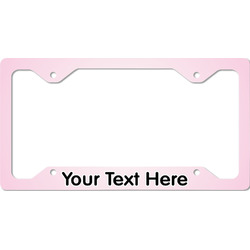 Gymnastics with Name/Text License Plate Frame - Style C