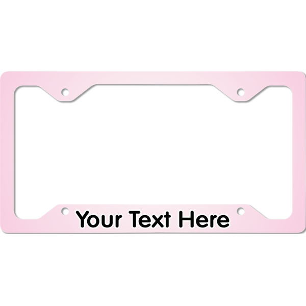 Custom Gymnastics with Name/Text License Plate Frame - Style C