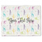 Gymnastics with Name/Text Linen Placemat - Front