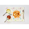 Gymnastics with Name/Text Linen Placemat - Lifestyle (single)