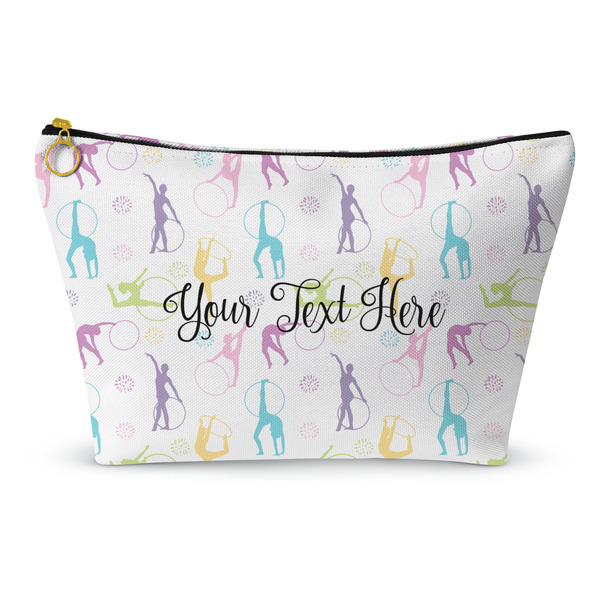 Custom Gymnastics with Name/Text Makeup Bag - Small - 8.5"x4.5" (Personalized)