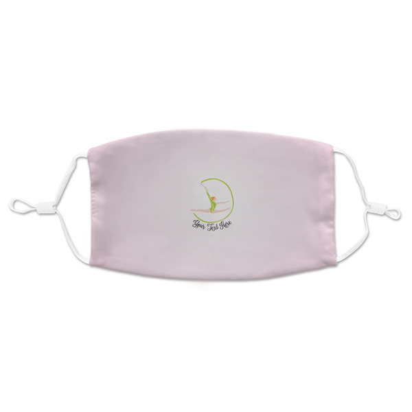 Custom Gymnastics with Name/Text Adult Cloth Face Mask - Standard (Personalized)