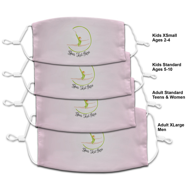 Gymnastics with Name/Text Mask1 Composite