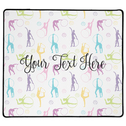 Gymnastics with Name/Text XL Gaming Mouse Pad - 18" x 16"