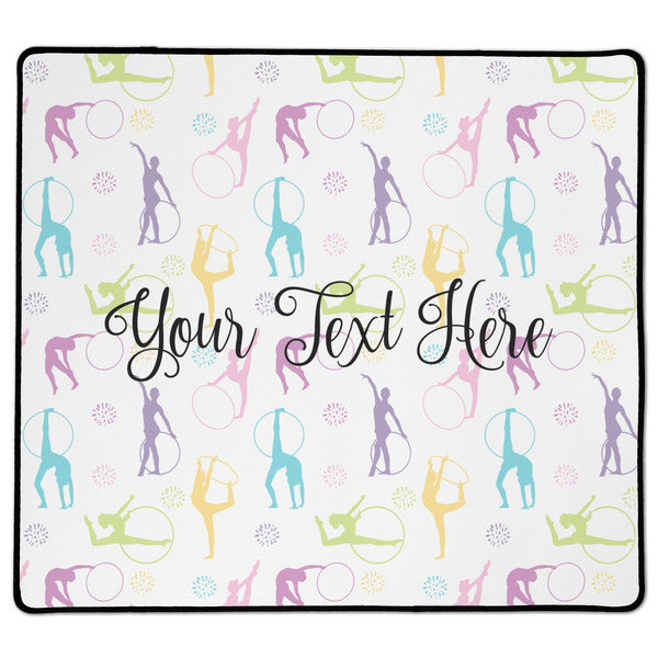 Custom Gymnastics with Name/Text XL Gaming Mouse Pad - 18" x 16"
