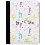 Gymnastics with Name/Text Notebook Padfolio